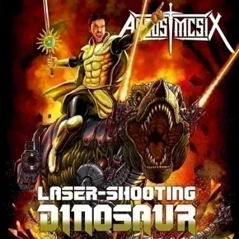 Laser-Shooting Dinosaur